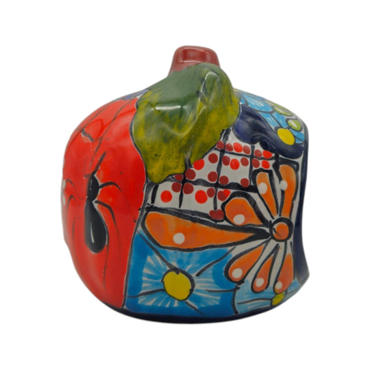 Talavera Jack-O'-Lantern Statue - white background product view 5
