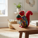 Talavera Squirrel Statue - lifestyle product view 2