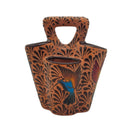 Talavera Utensil Holder - white background product view 4