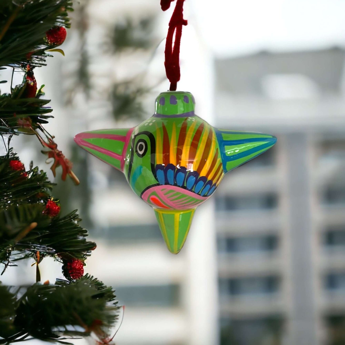 Talavera Christmas Ornaments | Folk Art Charm