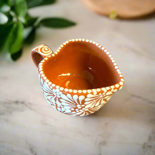 Talavera Heart Mug - Hand-Painted Mexican Coffee Cup