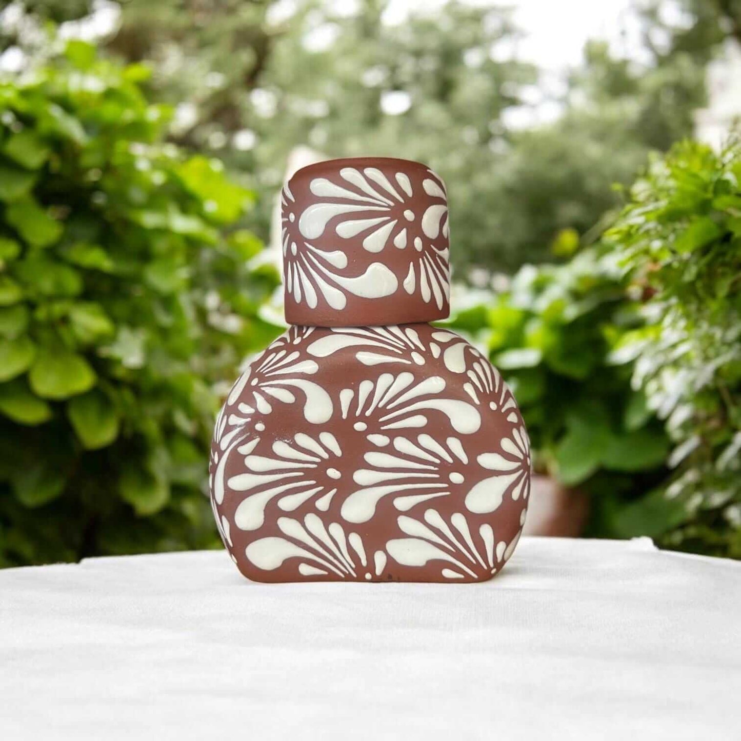 Hand-Painted Talavera Water Carafe | Stylish Decanter