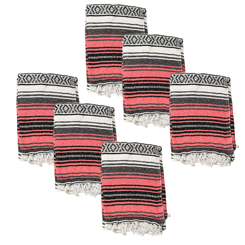 Pink Mexican Falsa Blankets