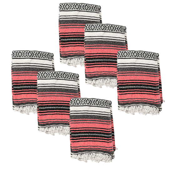 Pink Mexican Falsa Blankets
